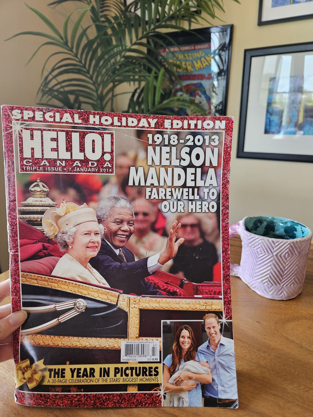 HELLO! Special Holiday Edition Magazine - Nelson Mandela Farewell